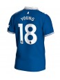 Everton Ashley Young #18 Heimtrikot 2023-24 Kurzarm